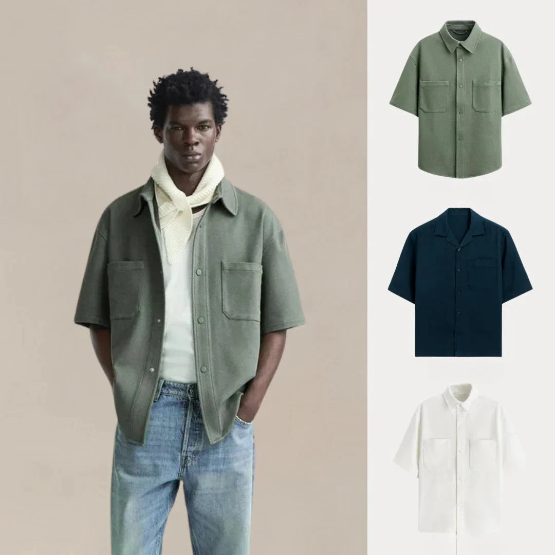 Kaufen Sie 1, erhalten Sie 3 – Core Comfort Unisex-T-Shirt-Set Zafine GRÜN • MARINEBLAU • WEISS S 