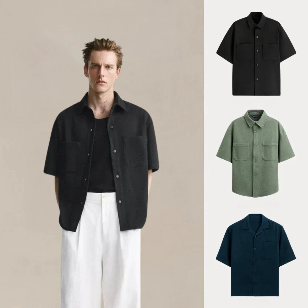 Kaufen Sie 1, erhalten Sie 3 – Core Comfort Unisex-T-Shirt-Set Zafine SCHWARZ • GRÜN • MARINEBLAU S 