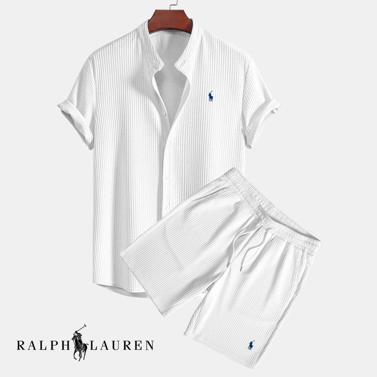 RL – Exclusive Men’s Set (2-Piece) Ralph Lauren Aurev White S 