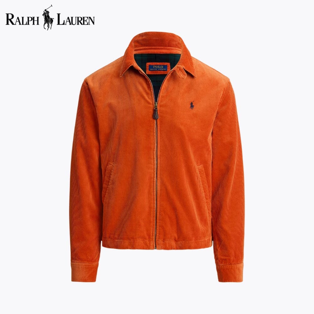 RL Wynton Corduroy Jacket Ralph Lauren Luxvian Orange S 